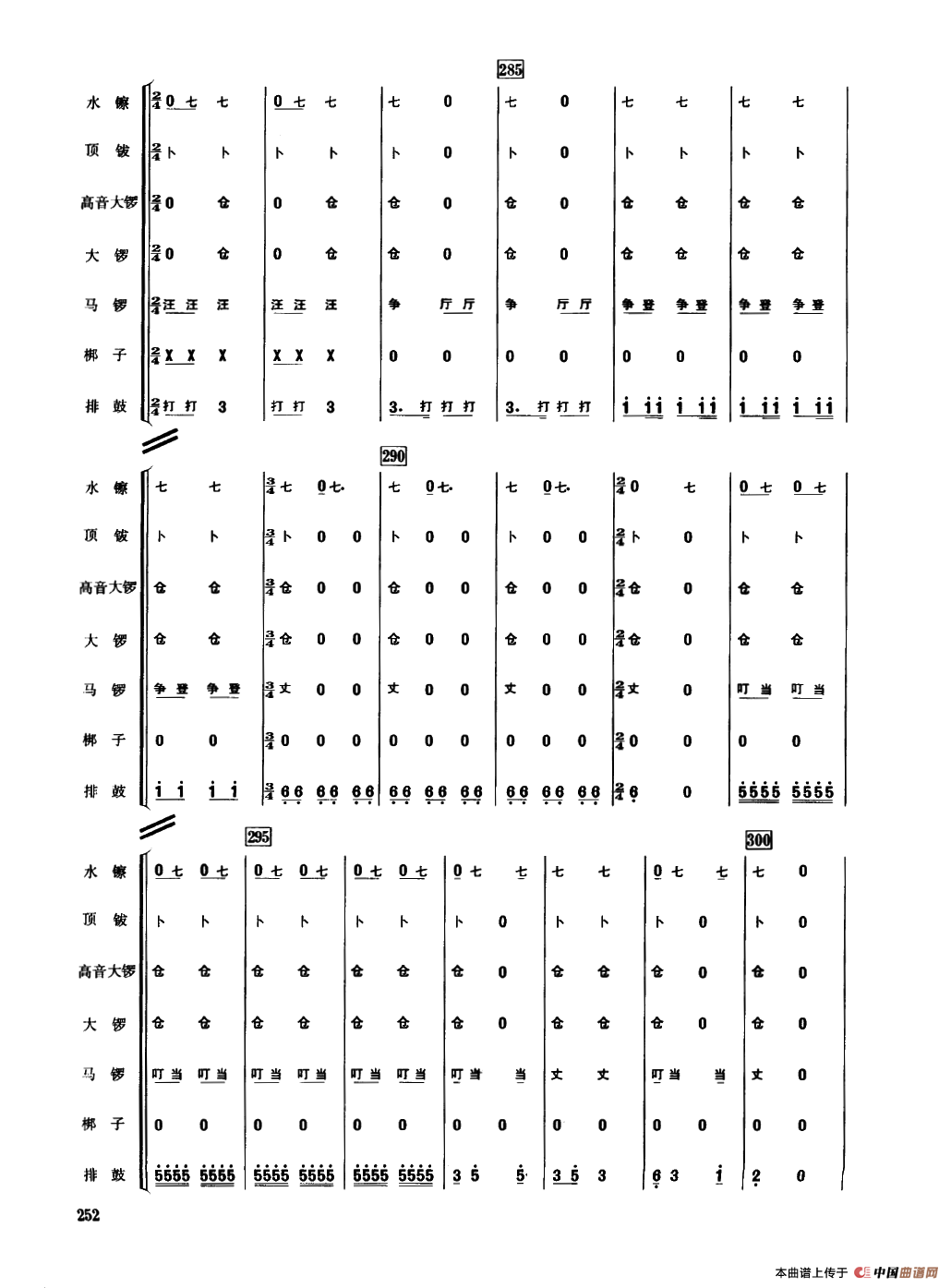 丰收锣鼓（民乐合奏总谱）