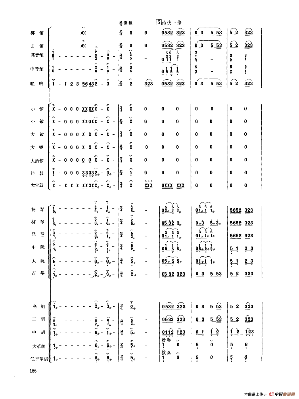 将军令（民乐合奏总谱）