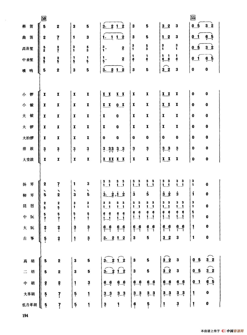将军令（民乐合奏总谱）