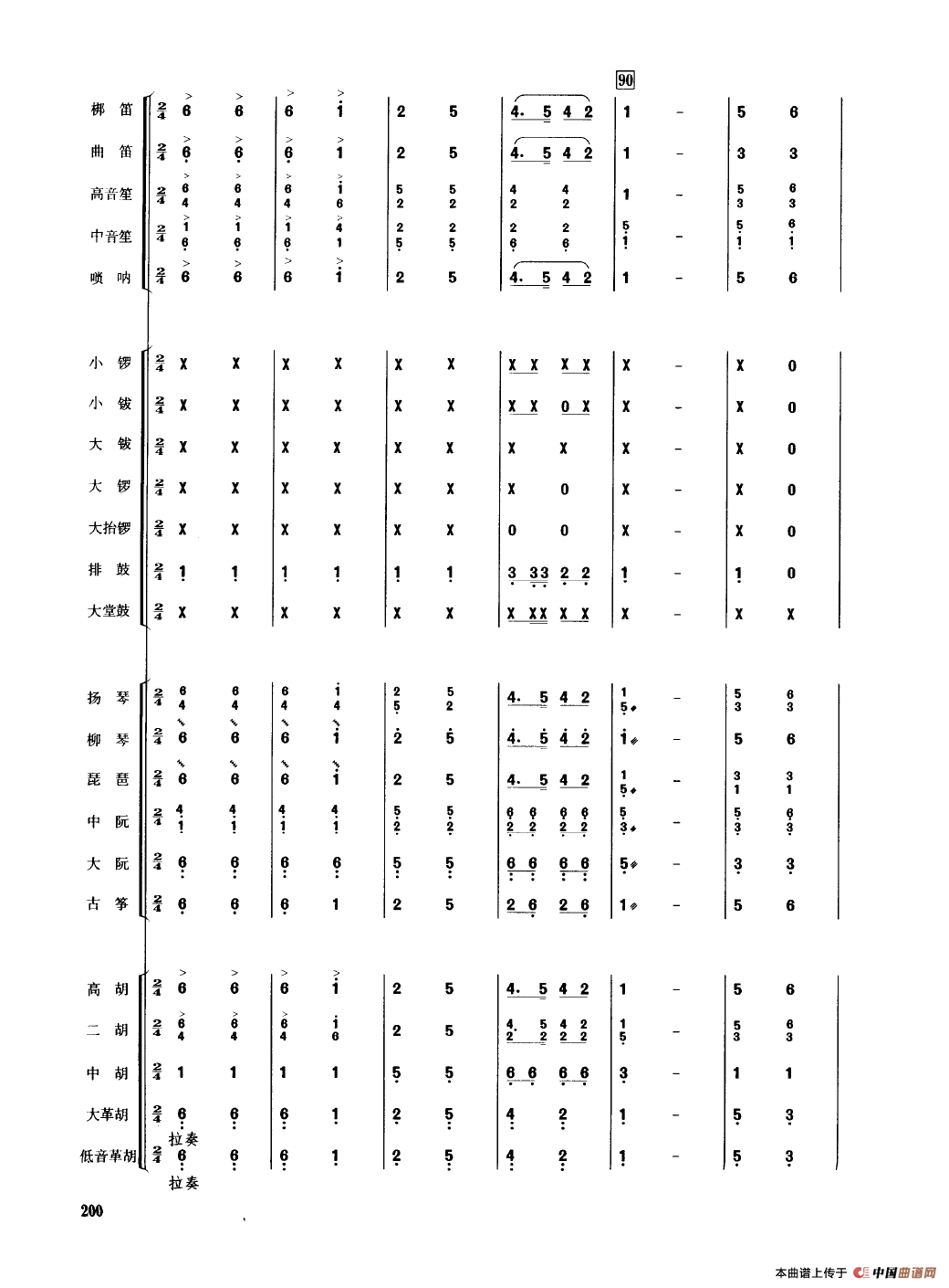 将军令（民乐合奏总谱）