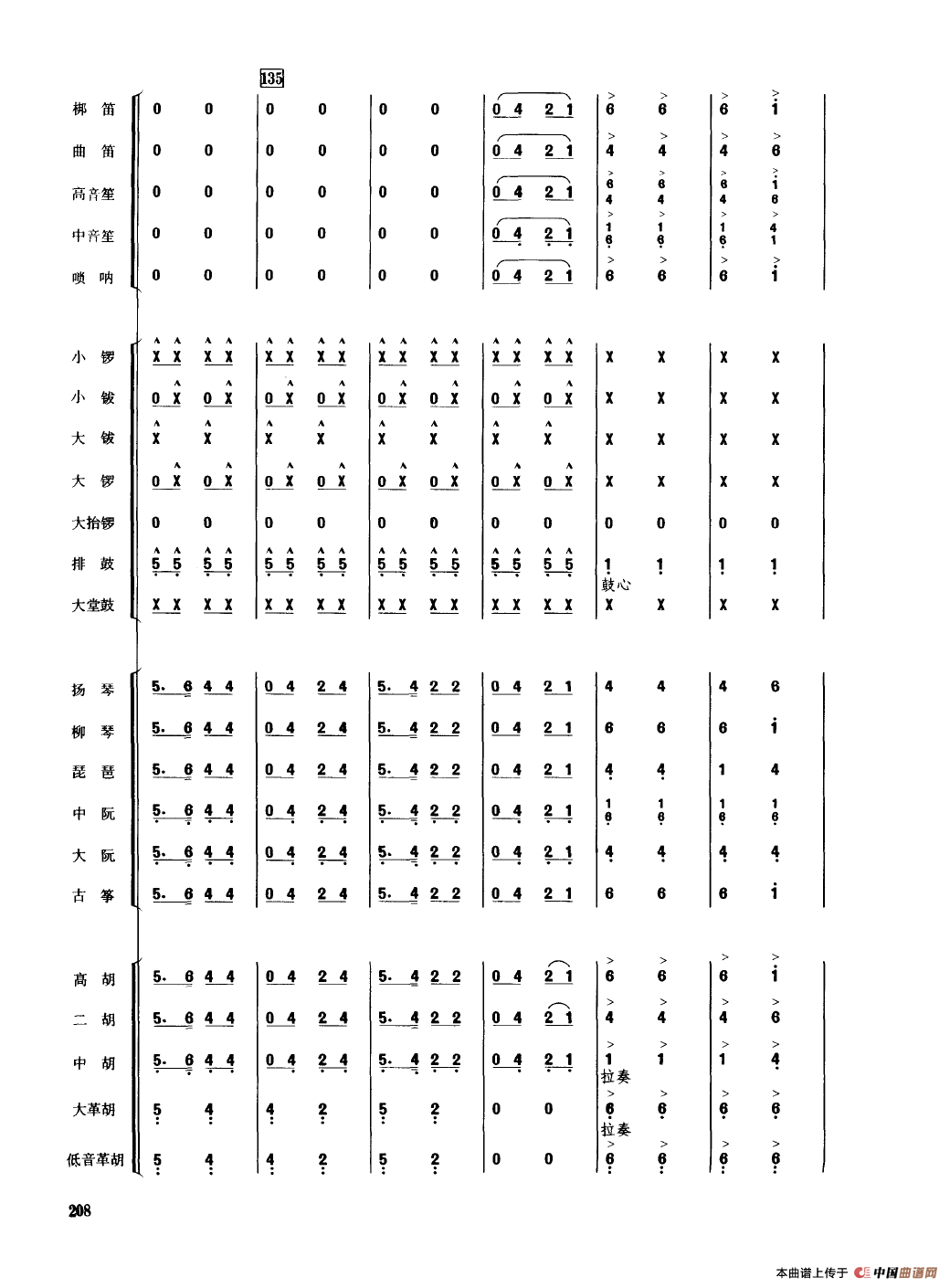 将军令（民乐合奏总谱）