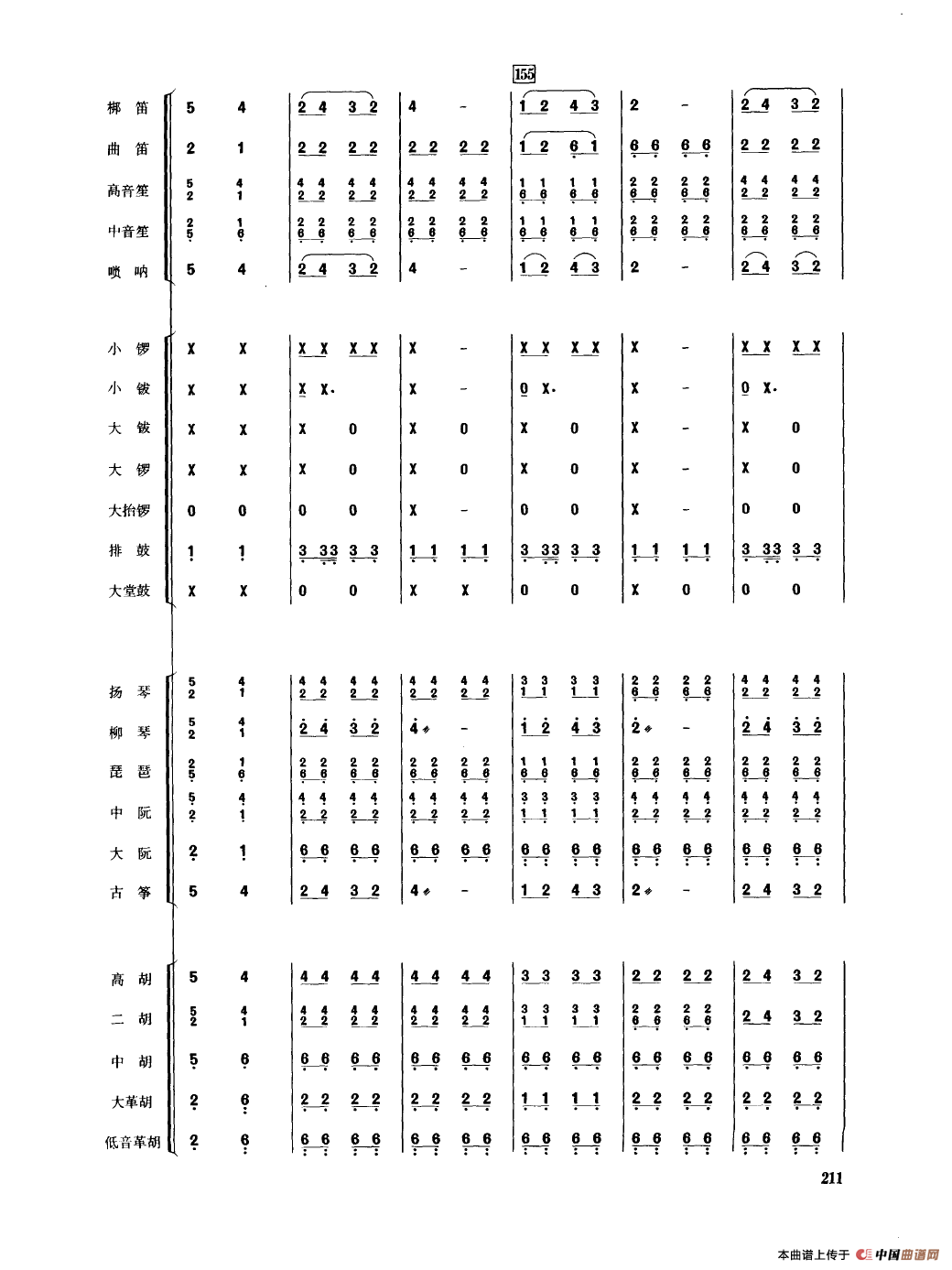 将军令（民乐合奏总谱）