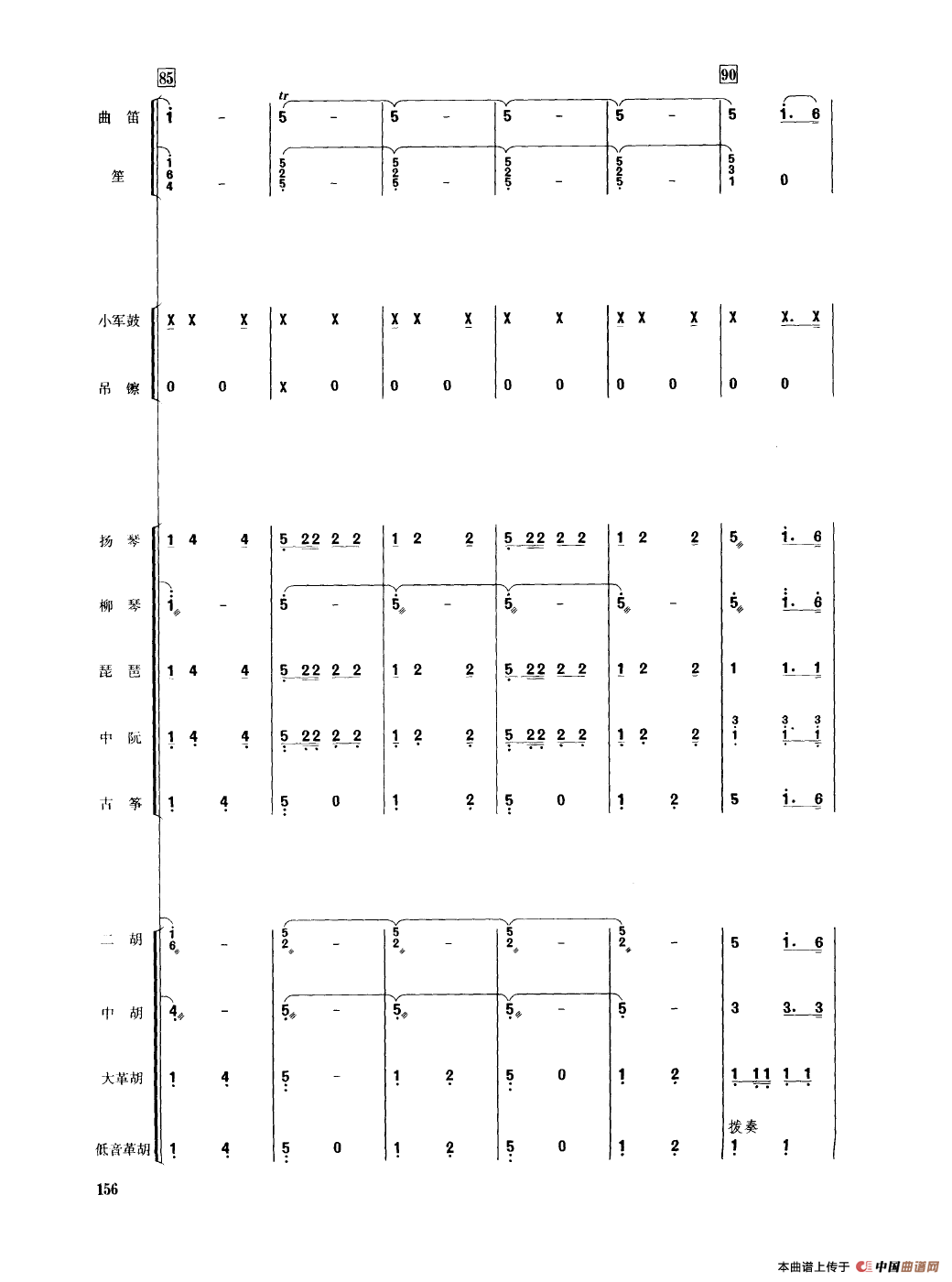 太阳，您早（民乐合奏总谱）