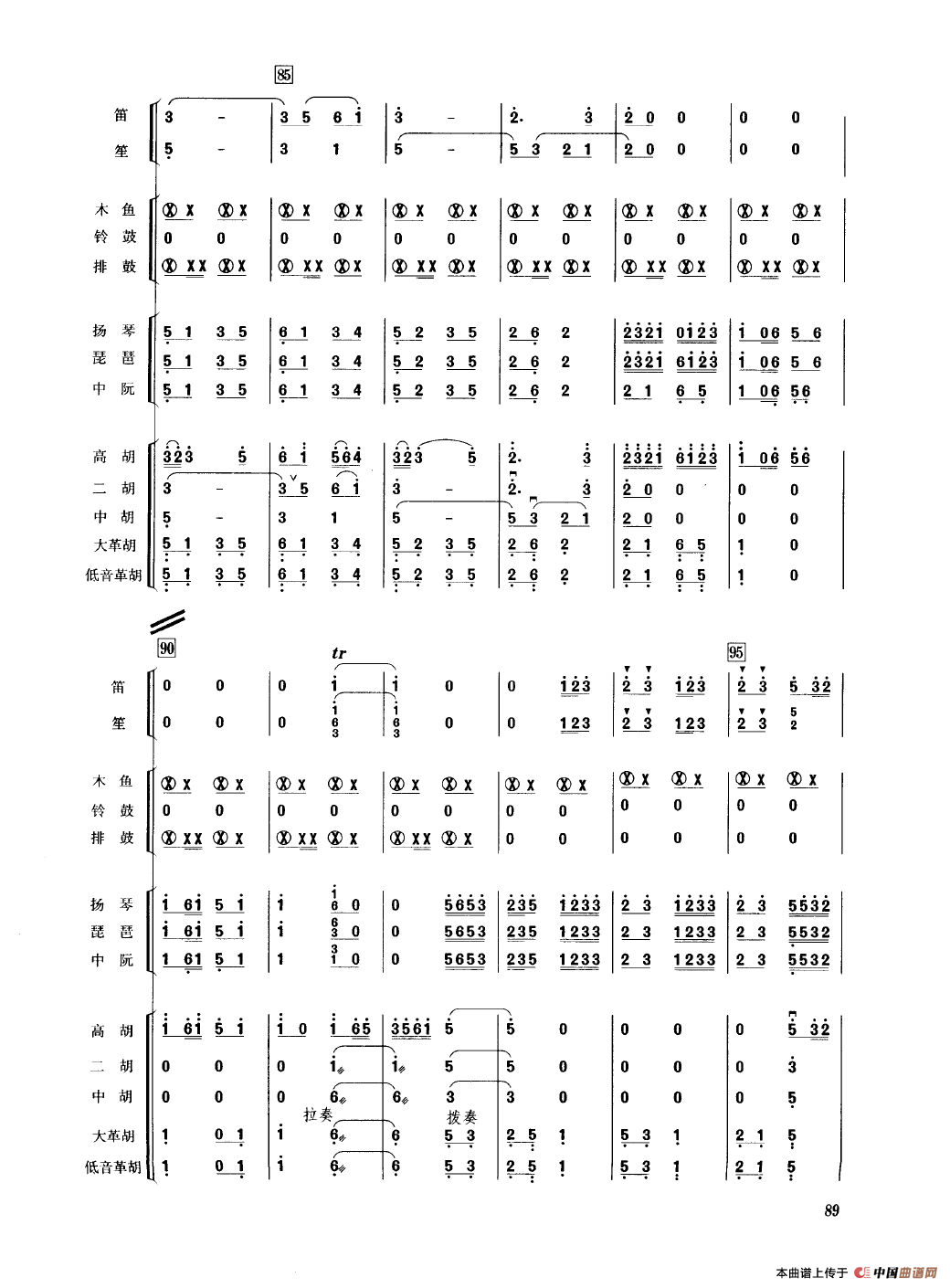 步步高（民乐合奏总谱）