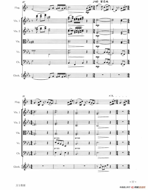 草原夜色美（富鲁格+弦乐队+钢片琴）