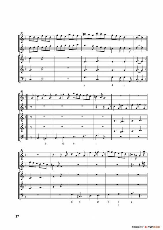 Concerto-6（第六协奏曲总谱）