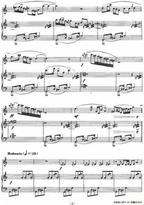 山谣（单簧管+钢琴伴奏）