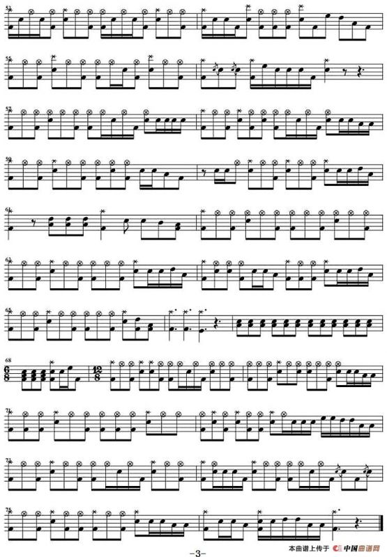 爵士鼓谱：五月天 - 麦来乱