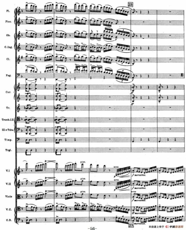 Nights in the Gardens of Spain 西班牙花园之夜（总谱：Ⅲ、En los jardines de la Sierra de Cordoba）