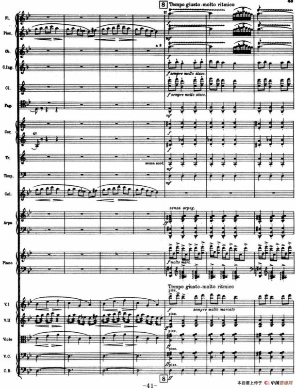 Nights in the Gardens of Spain 西班牙花园之夜（总谱：Ⅱ、Danza lejana）