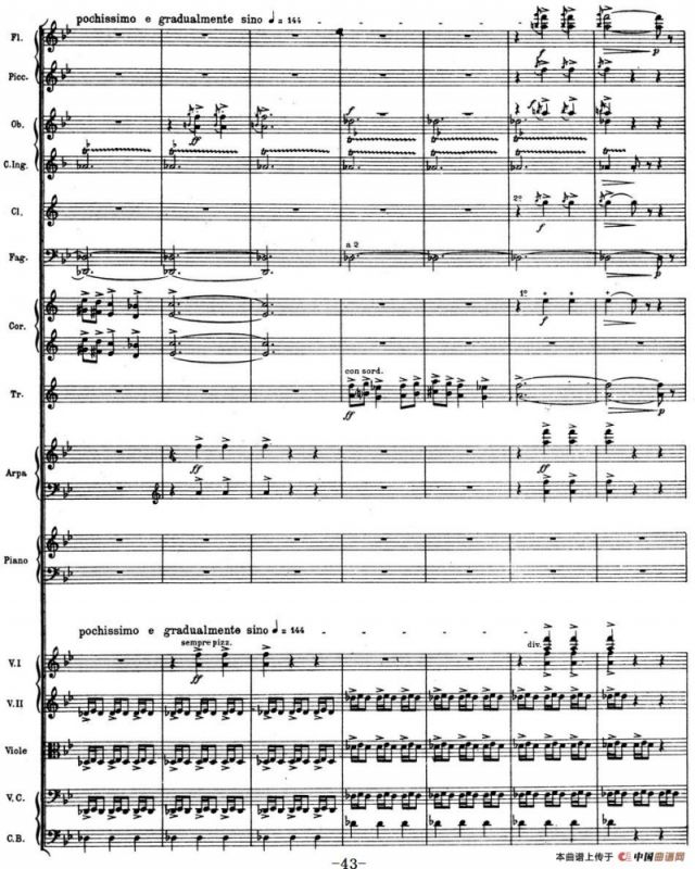 Nights in the Gardens of Spain 西班牙花园之夜（总谱：Ⅱ、Danza lejana）