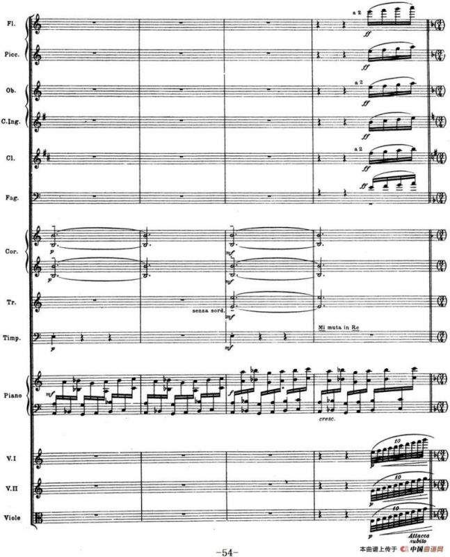 Nights in the Gardens of Spain 西班牙花园之夜（总谱：Ⅱ、Danza lejana）