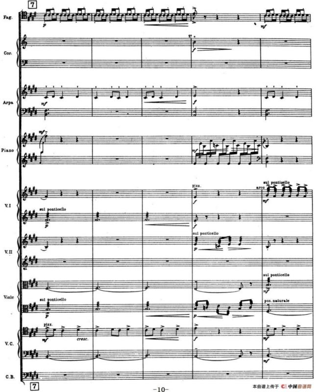 Nights in the Gardens of Spain 西班牙花园之夜（总谱：Ⅰ、Enel Generalife）