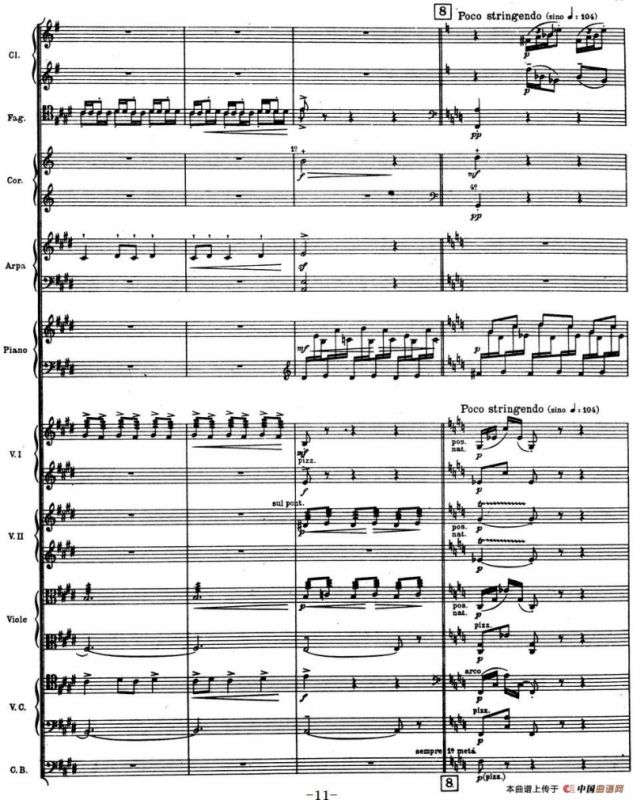 Nights in the Gardens of Spain 西班牙花园之夜（总谱：Ⅰ、Enel Generalife）