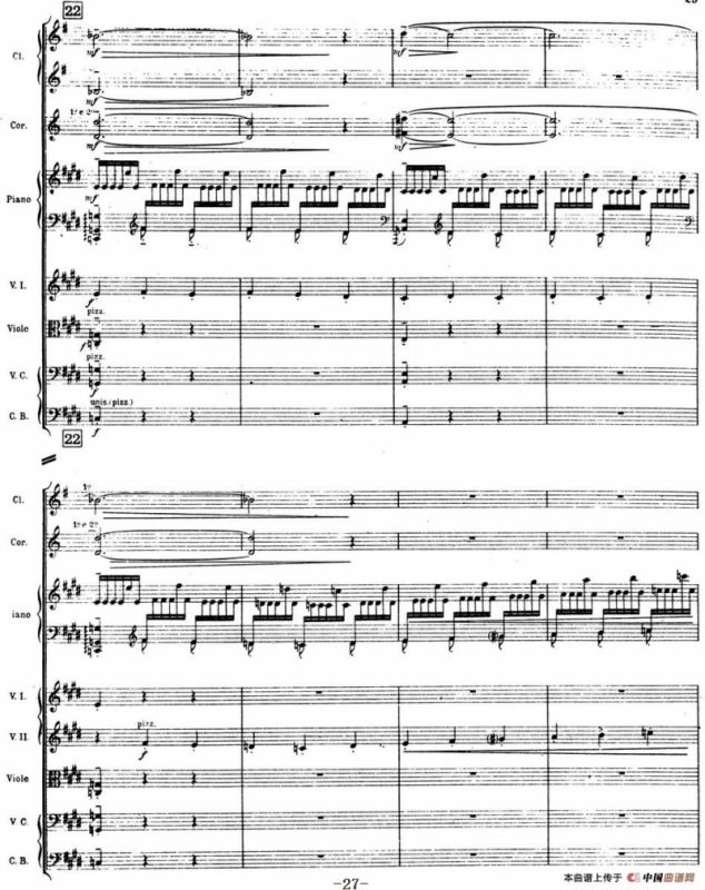 Nights in the Gardens of Spain 西班牙花园之夜（总谱：Ⅰ、Enel Generalife）