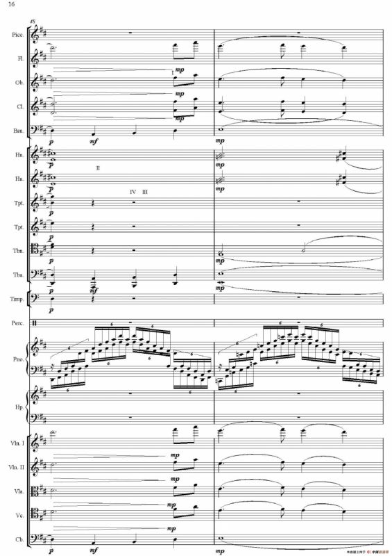 红旗颂（总谱、电子版）