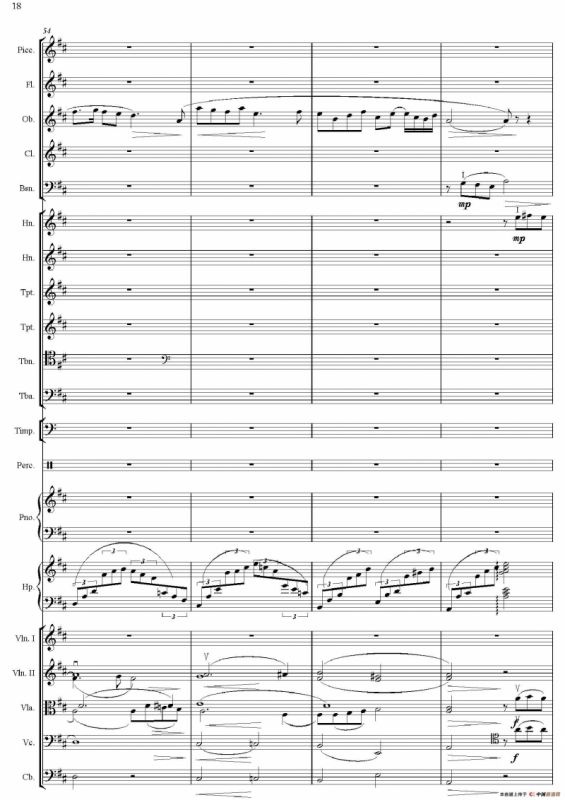 红旗颂（总谱、电子版）