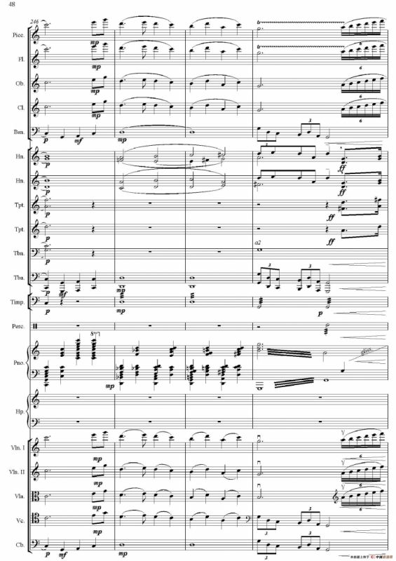 红旗颂（总谱、电子版）