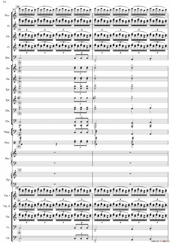 红旗颂（总谱、电子版）