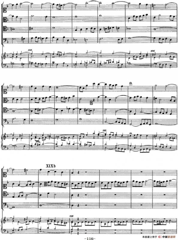 The Art of the Fugue BWV 1080（赋格的艺术-XIX）