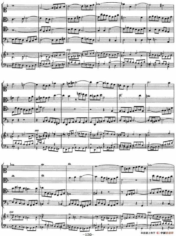 The Art of the Fugue BWV 1080（赋格的艺术-XIX）