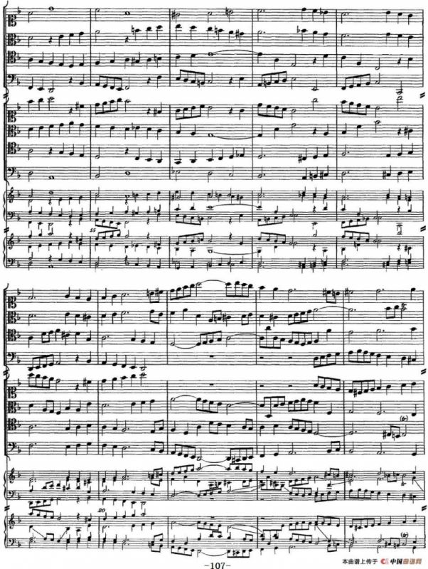 The Art of the Fugue BWV 1080（赋格的艺术-XVIII）