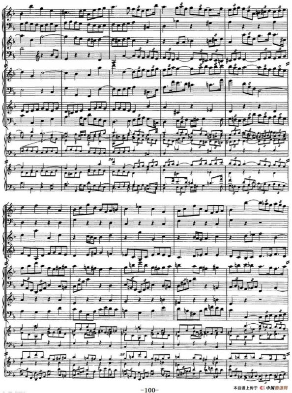 The Art of the Fugue BWV 1080（赋格的艺术-XVII）