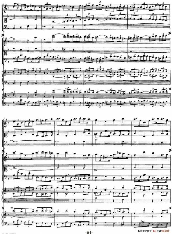 The Art of the Fugue BWV 1080（赋格的艺术-XVI）