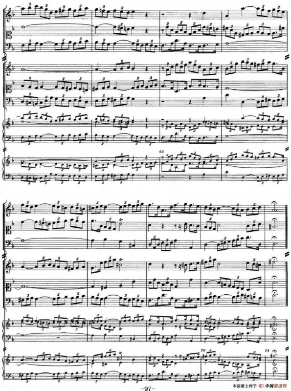 The Art of the Fugue BWV 1080（赋格的艺术-XVI）