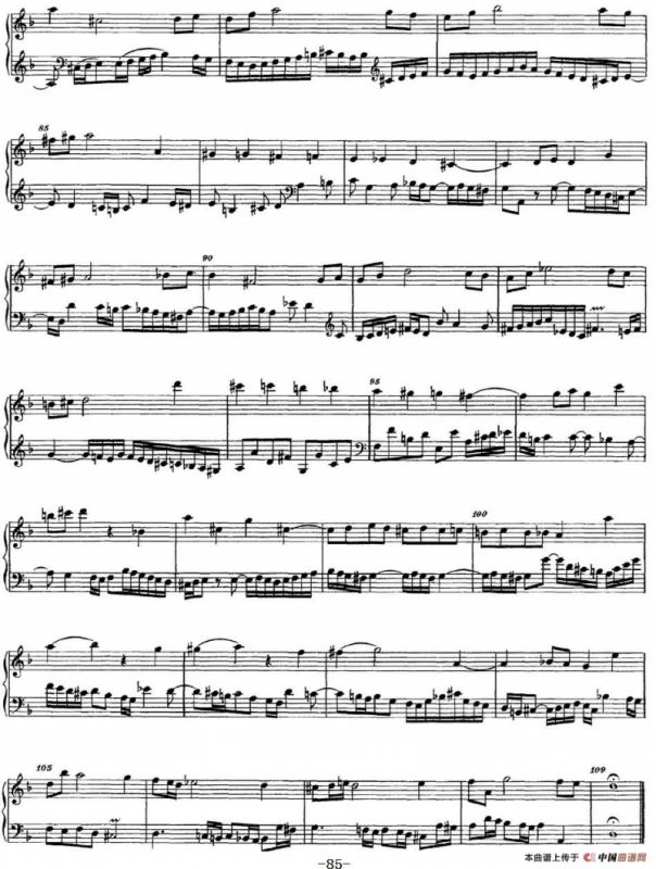 The Art of the Fugue BWV 1080（赋格的艺术-XV）