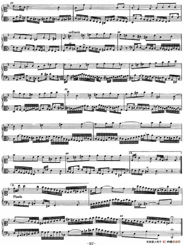 The Art of the Fugue BWV 1080（赋格的艺术-XV）