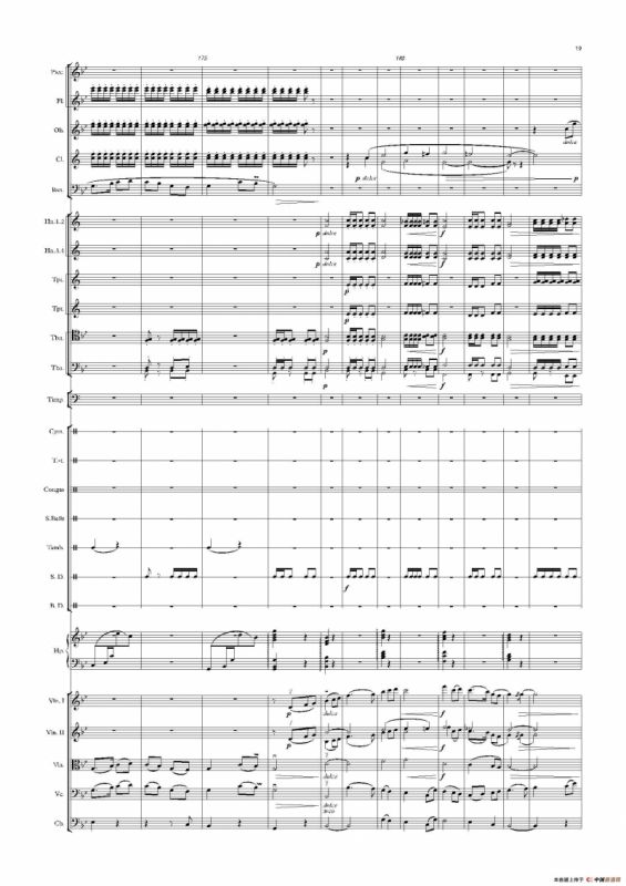 热巴舞曲（管弦乐队总谱）