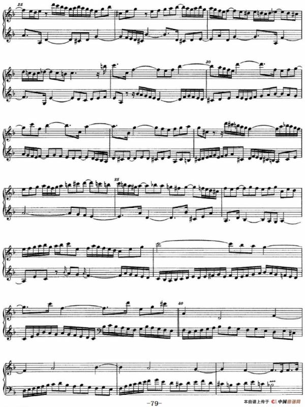 The Art of the Fugue BWV 1080（赋格的艺术-XIV）