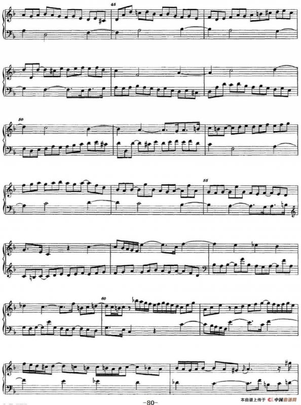 The Art of the Fugue BWV 1080（赋格的艺术-XIV）