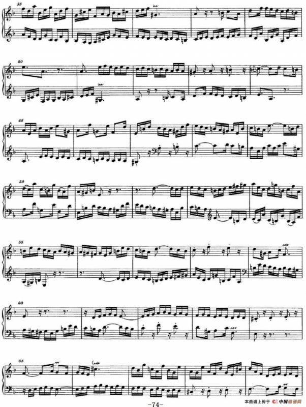 The Art of the Fugue BWV 1080（赋格的艺术-XII）