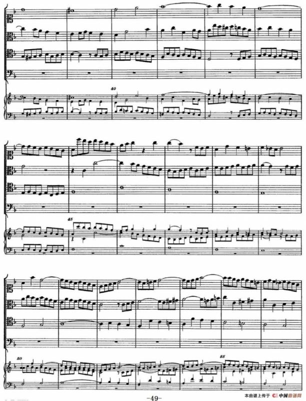 The Art of the Fugue BWV 1080（赋格的艺术-IX）