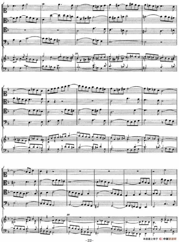 The Art of the Fugue BWV 1080（赋格的艺术-V）