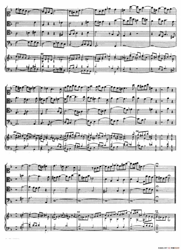 The Art of the Fugue BWV 1080（赋格的艺术-I ）