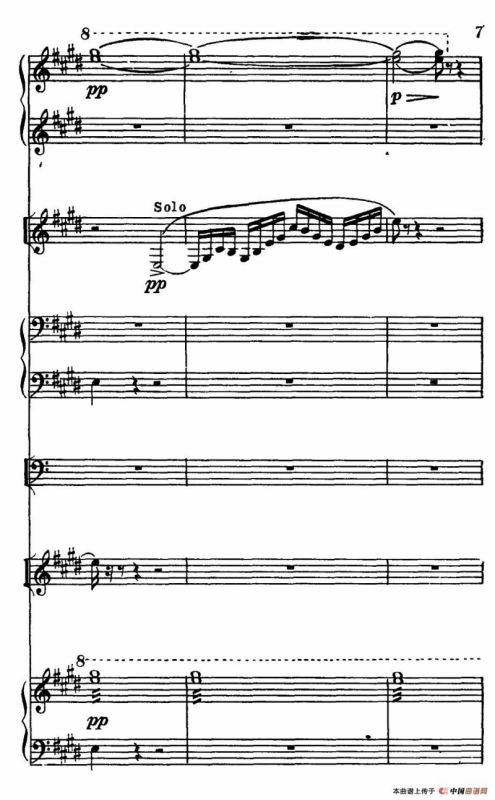 莫斯科河舞曲（室内乐总谱）