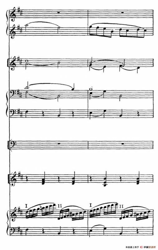 莫斯科河舞曲（室内乐总谱）