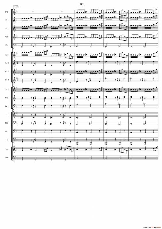 加勒比海盗交响组曲（PIRATES OF THE CARIBBEAN）（交响总谱）