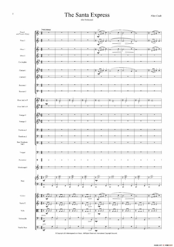 圣诞快车（管弦乐队总谱）