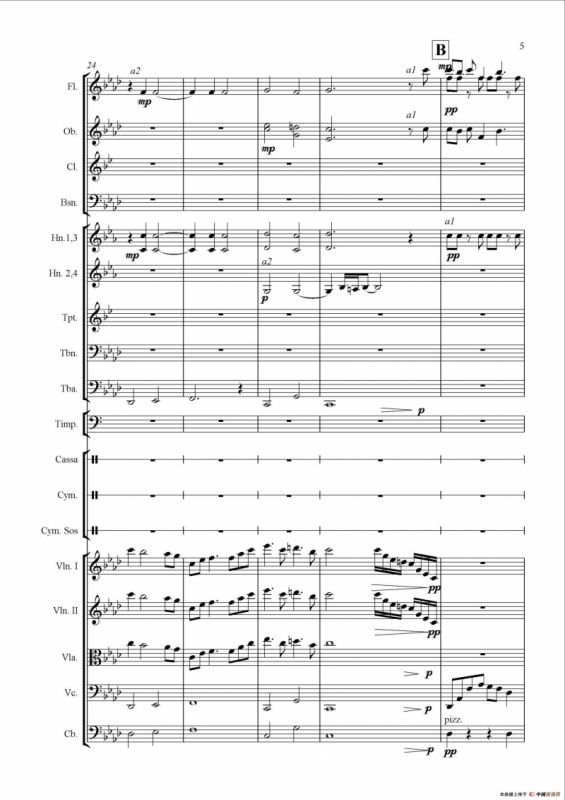 幽灵公主（Princess Mononoke）（交响乐总谱）