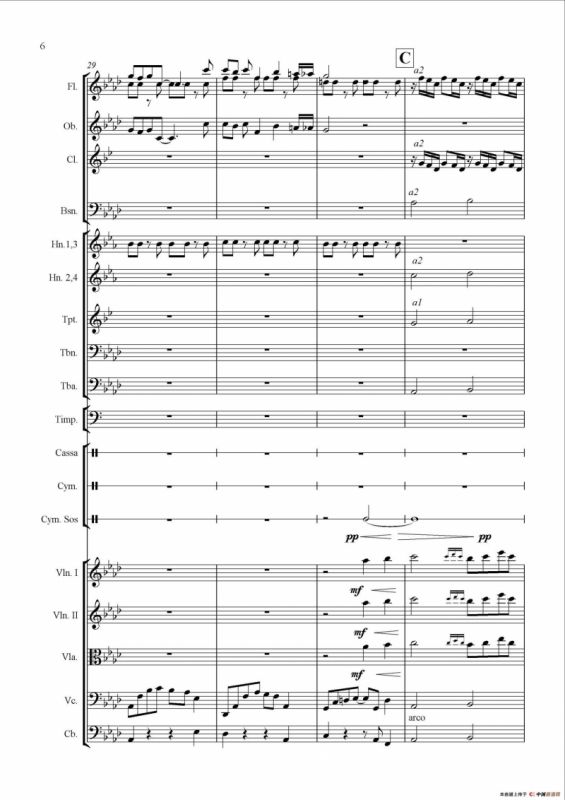 幽灵公主（Princess Mononoke）（交响乐总谱）