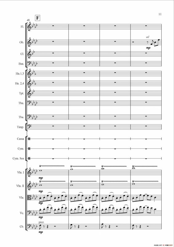 幽灵公主（Princess Mononoke）（交响乐总谱）