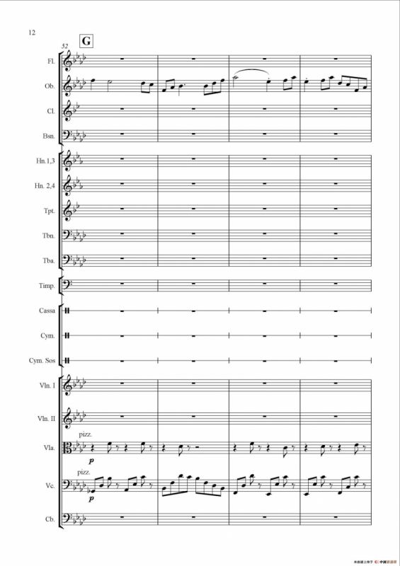 幽灵公主（Princess Mononoke）（交响乐总谱）