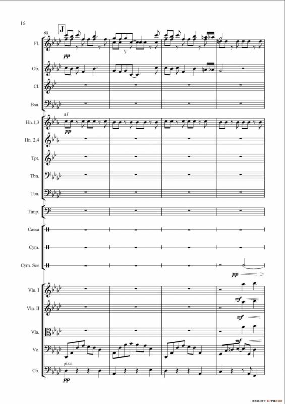 幽灵公主（Princess Mononoke）（交响乐总谱）