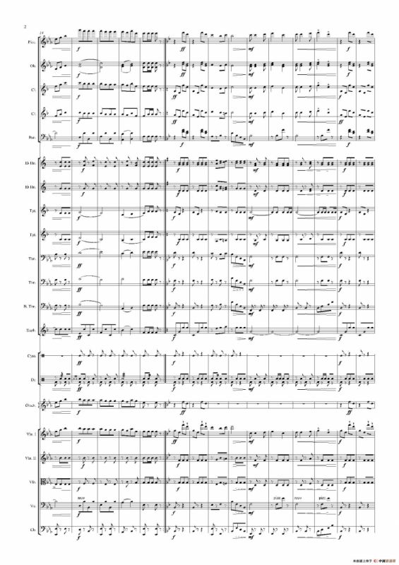 Kinderlieder Marsch（总谱）