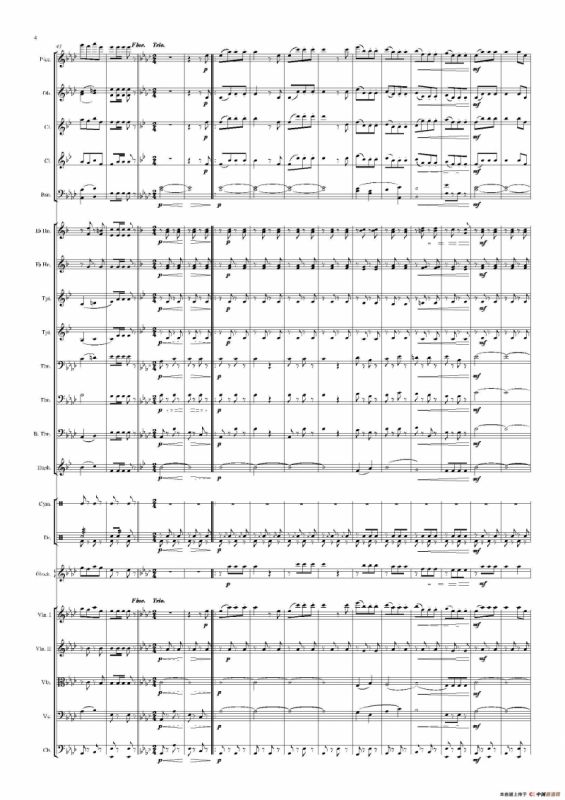 Kinderlieder Marsch（总谱）