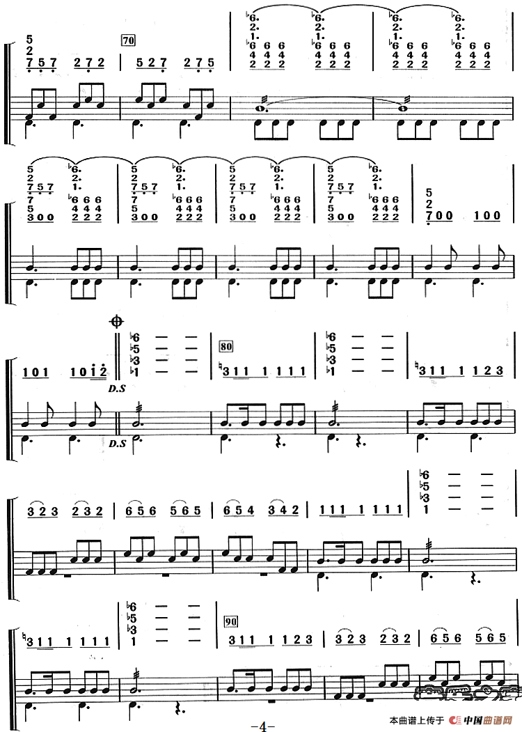 轻骑兵序曲（架子鼓、主旋律+鼓谱）